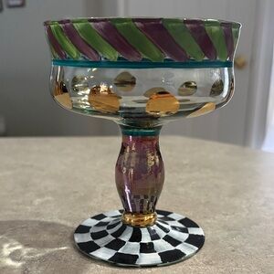 MacKenzie-Childs Purple and Gold Retired and Rare.